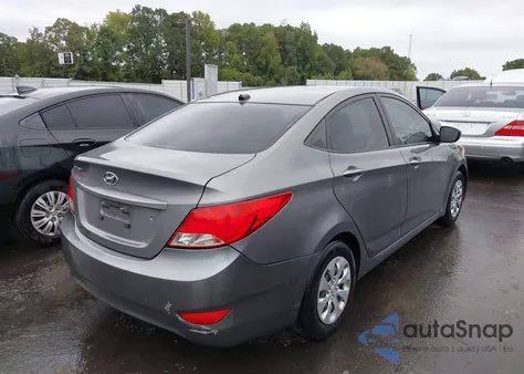 2015 Hyundai Accent Gls from USA, damaged, VIN KMHCT4AE8FU800872
